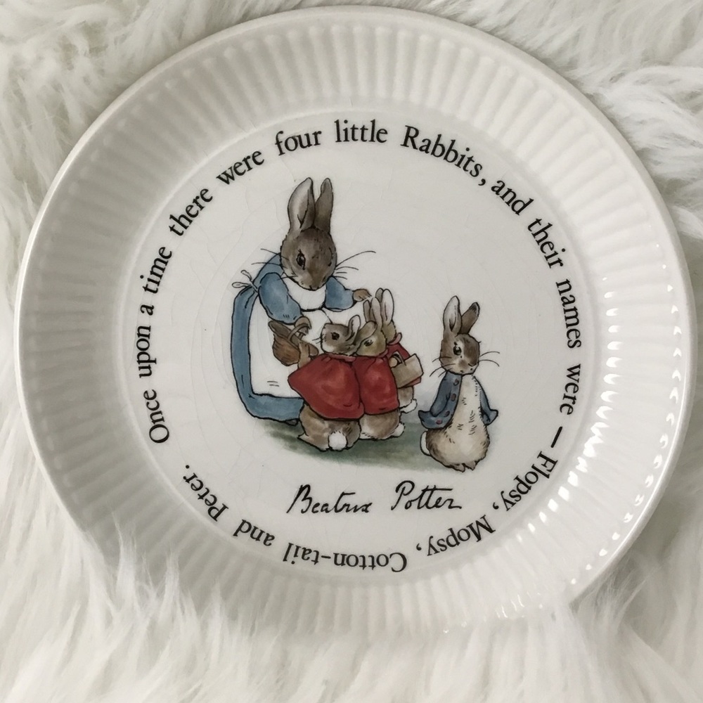Wedgwood Beatrix Potter Peter Rabbit Plate